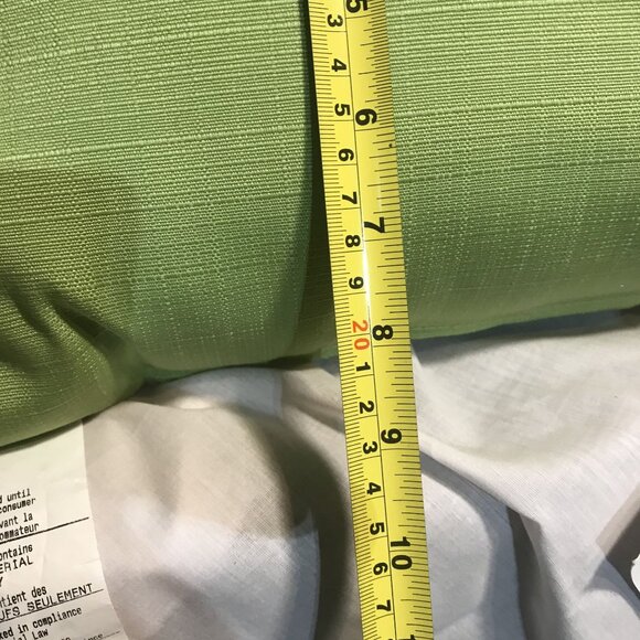 Outdoor Throw Pillow Collection Set of 3 Sage Green Plantation Patterns - Picture 6 of 10